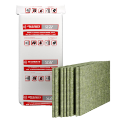 Продукция Шумопоглощающая минплита Izogertz Ultra Slim в уп. 8шт. 6,0 м2.пл.75кг/м3 в Москве